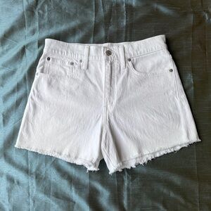 Madewell Women’s High Waisted Denim Shorts
